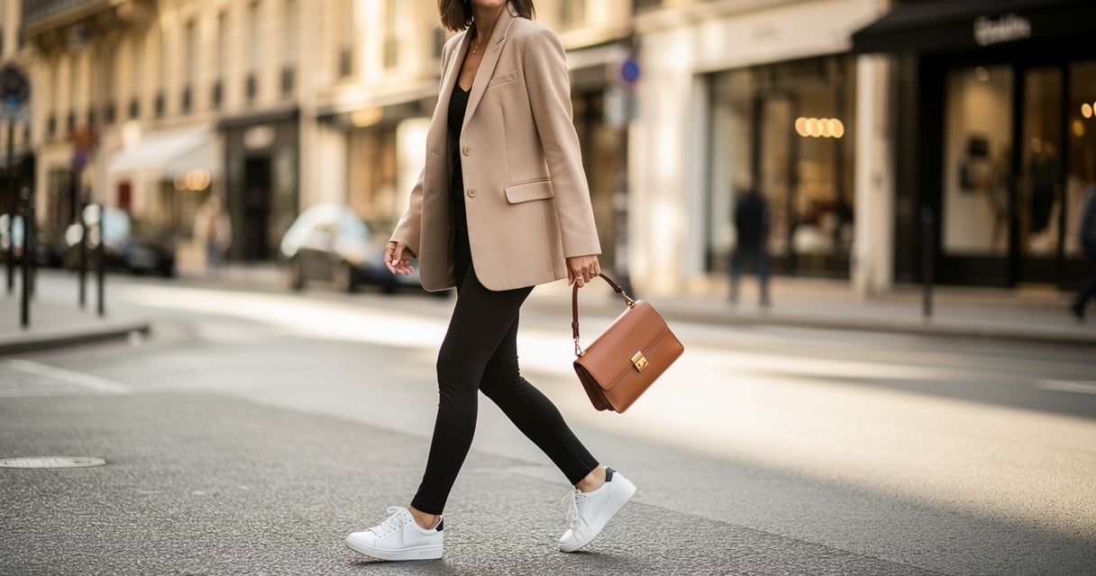 Lire la suite à propos de l’article Style sportswear casual chic femme : le guide des tenues qui subliment votre quotidien