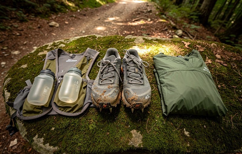 Vêtements de trail running pour débuter : la liste essentielle