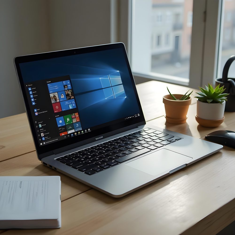 Écran d’un PC sous Windows avec la page de téléchargement sécurisée de YouTube ouverte.